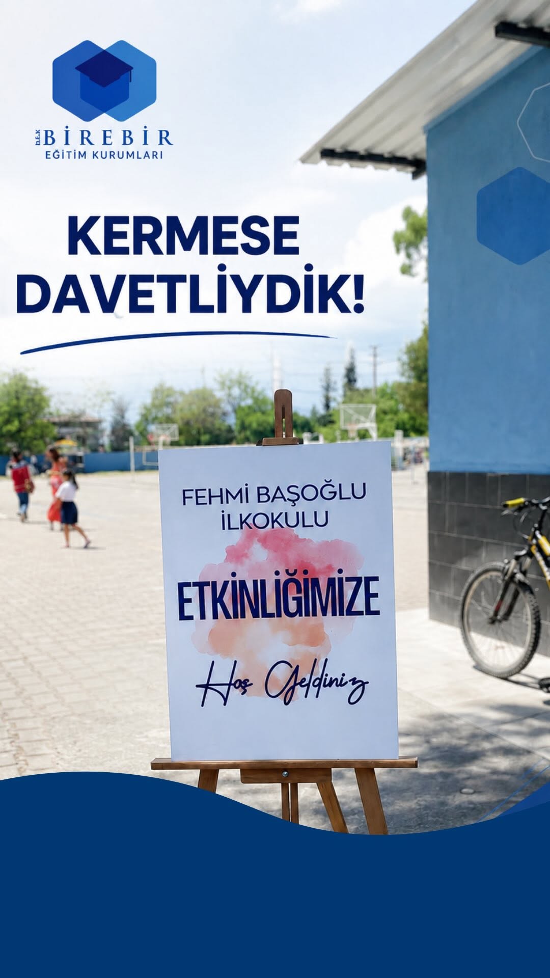 Birebir Eğitim Kurumları olarak Fehmi Başoğlu İlkokulu’nun düzenlediği kermese davetliydik 💙
Öğrenciler, veliler ve öğretmenlerle bir araya geldiğimiz bu güzel etkinlikte çok keyifli anlar yaşadık.
Em